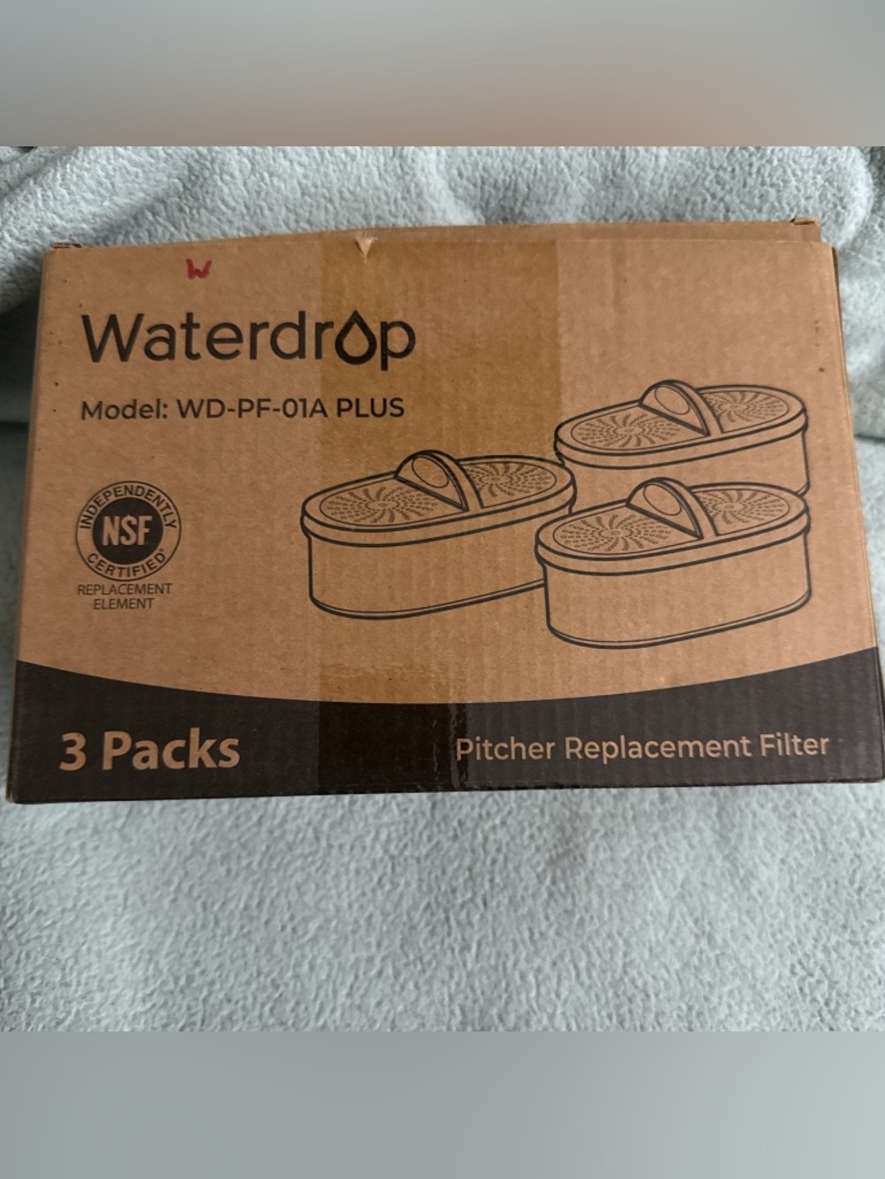 Waterdrop Model: WD-PF-01A Plus Replacement Filter 2 Brand New packs only